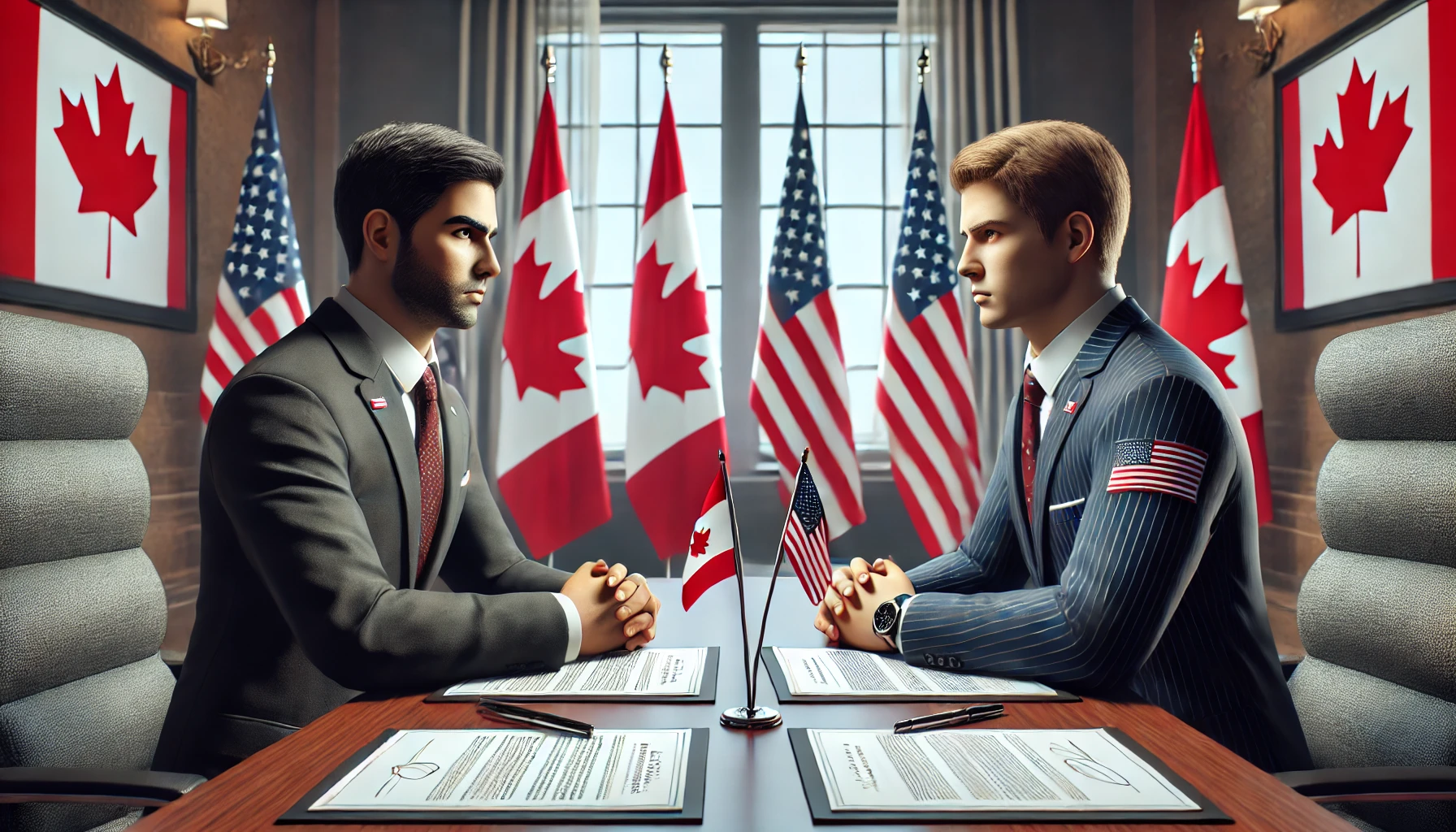 Conflit commercial sur la taxe numérique canadienne